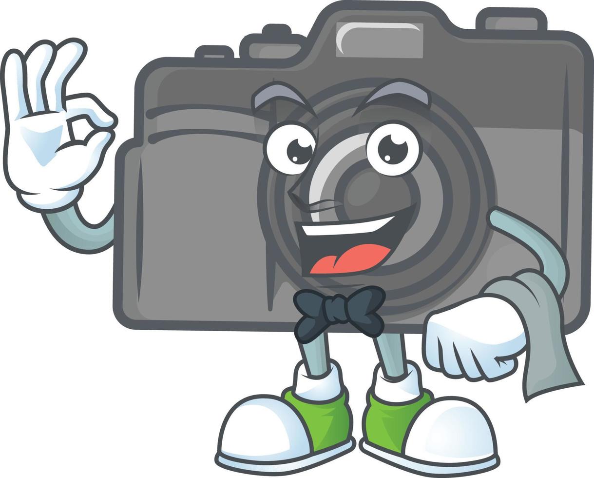 digital cámara mascota icono diseño vector