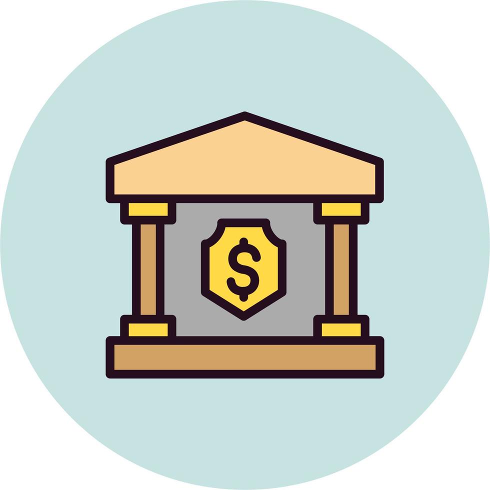 Bank Vector Icon