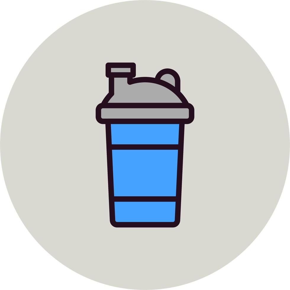 Protein Shaker Vector Icon