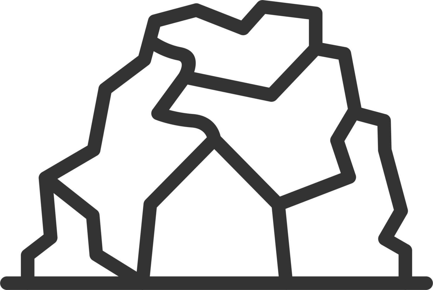 Cave Vector Icon