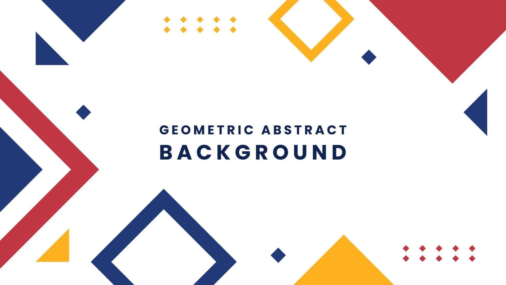 Modern Abstract Geometric Background vector