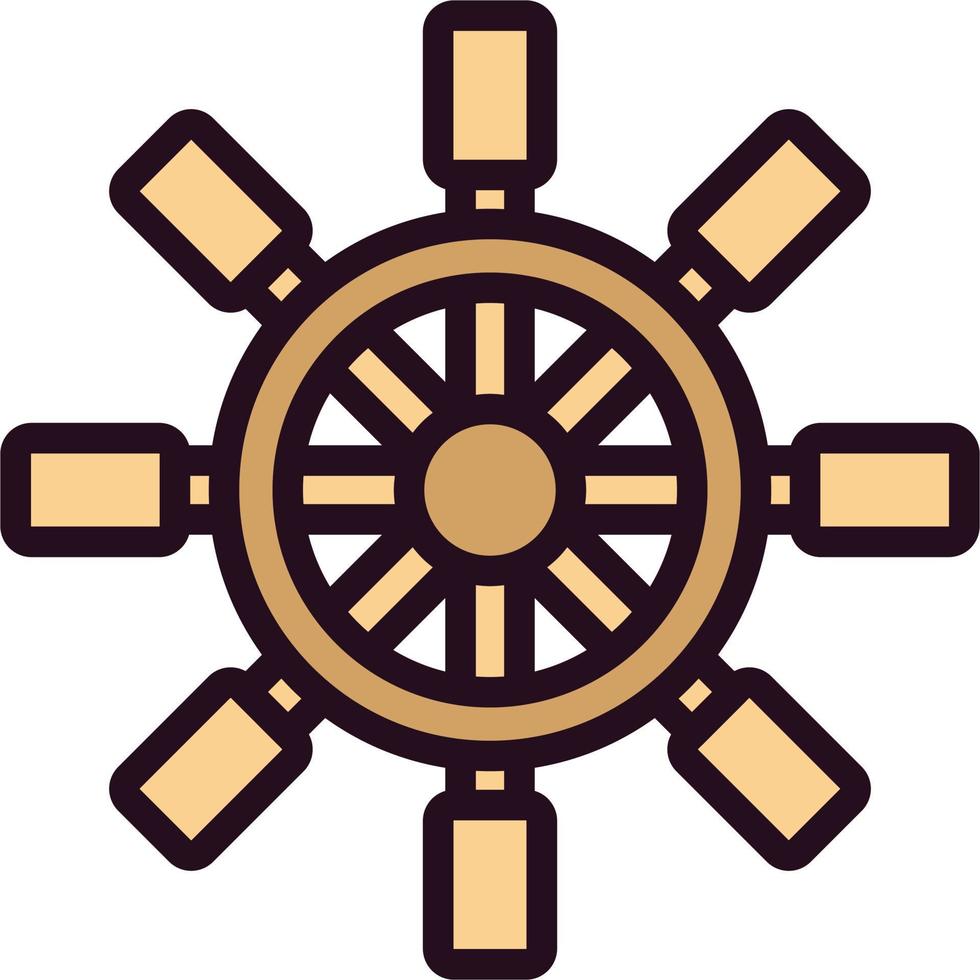 Rudder Vector Icon