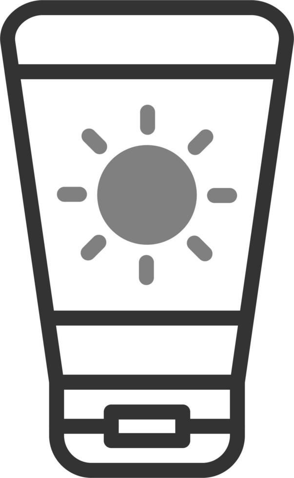 Sun Cream Vector Icon