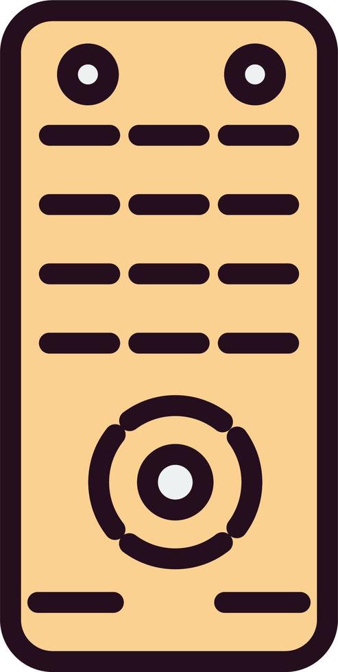 Remote Control Vector Icon