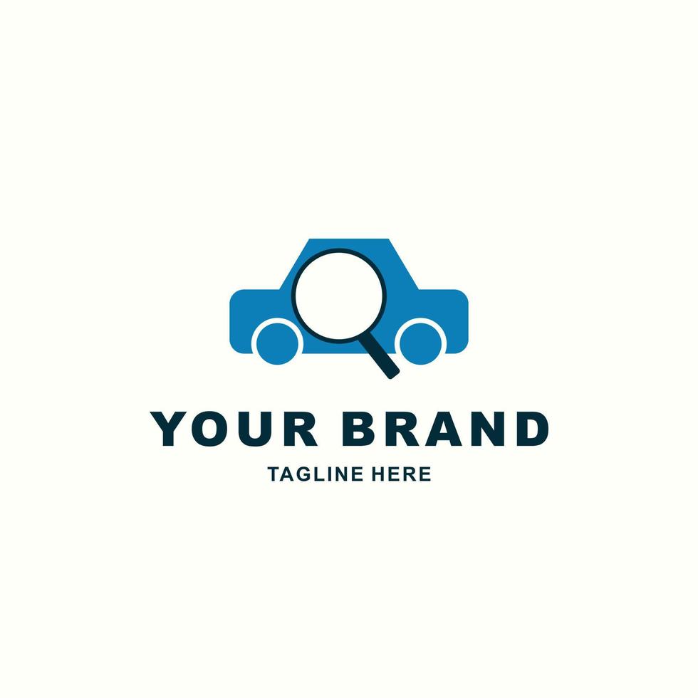 Car buying and selling application logo vector