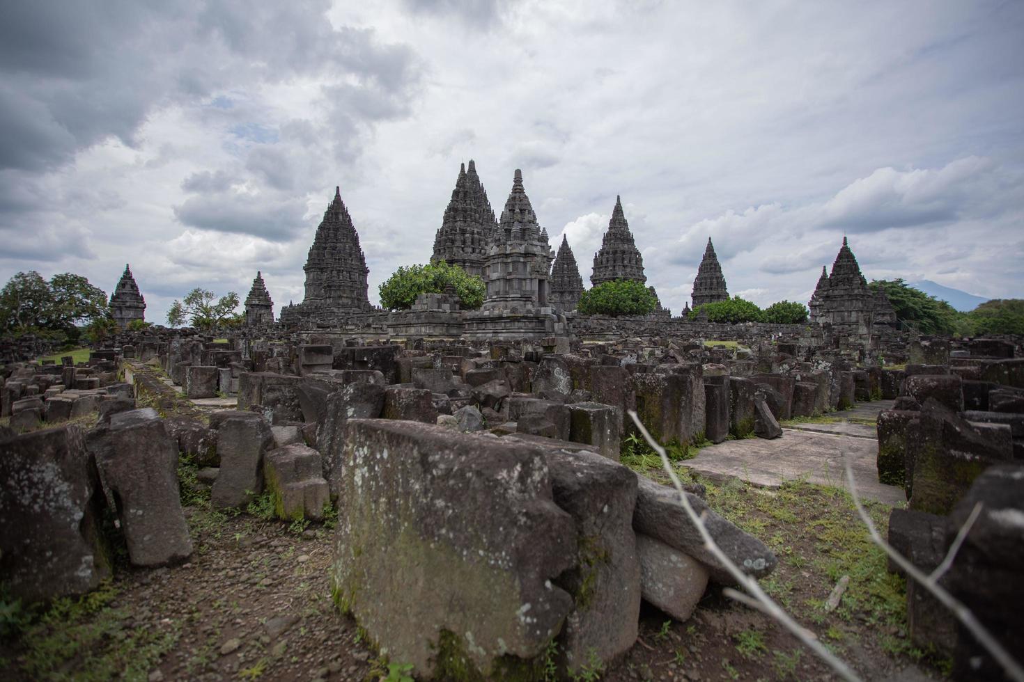 Prambanan temple near Yogyakarta city  Central Java  Indonesia photo