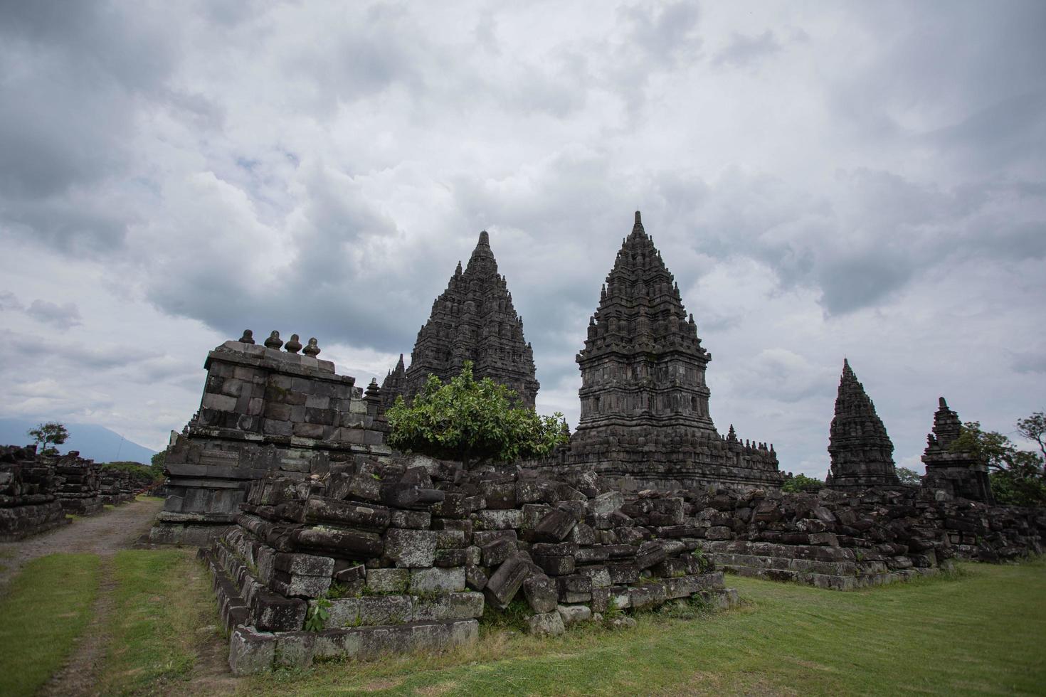 Prambanan temple near Yogyakarta city  Central Java  Indonesia photo