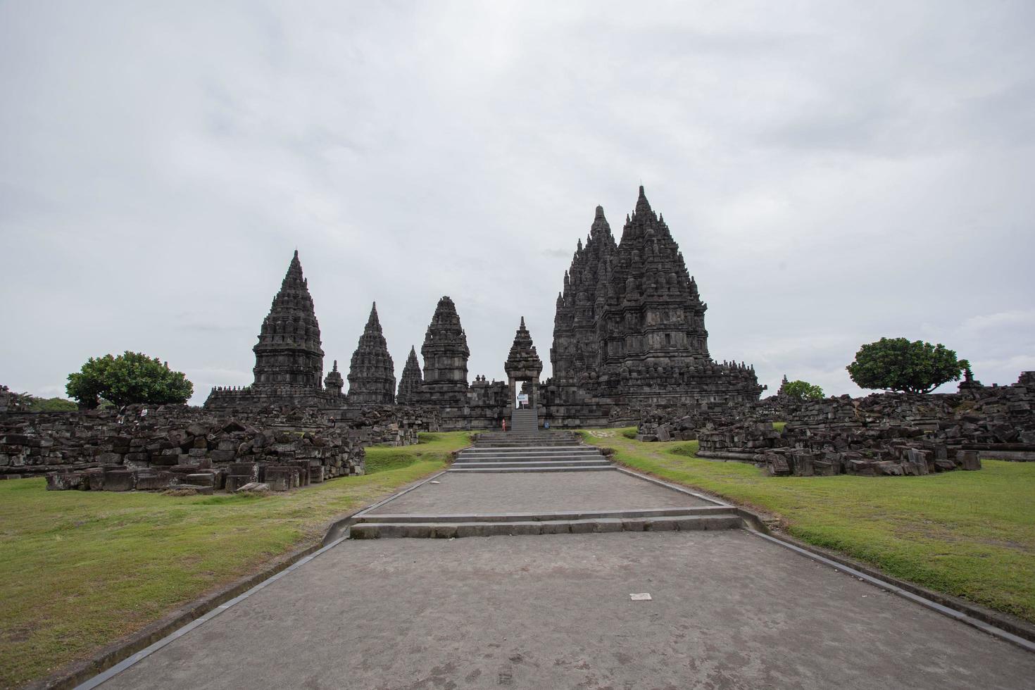 Prambanan temple near Yogyakarta city  Central Java  Indonesia photo