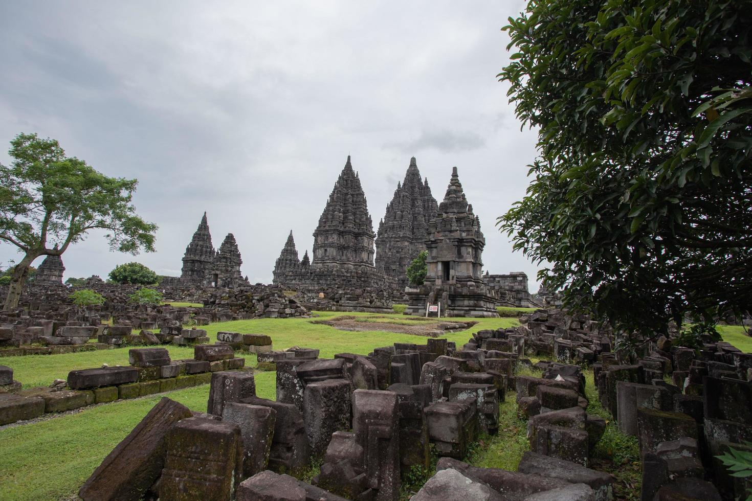 Prambanan temple near Yogyakarta city  Central Java  Indonesia photo