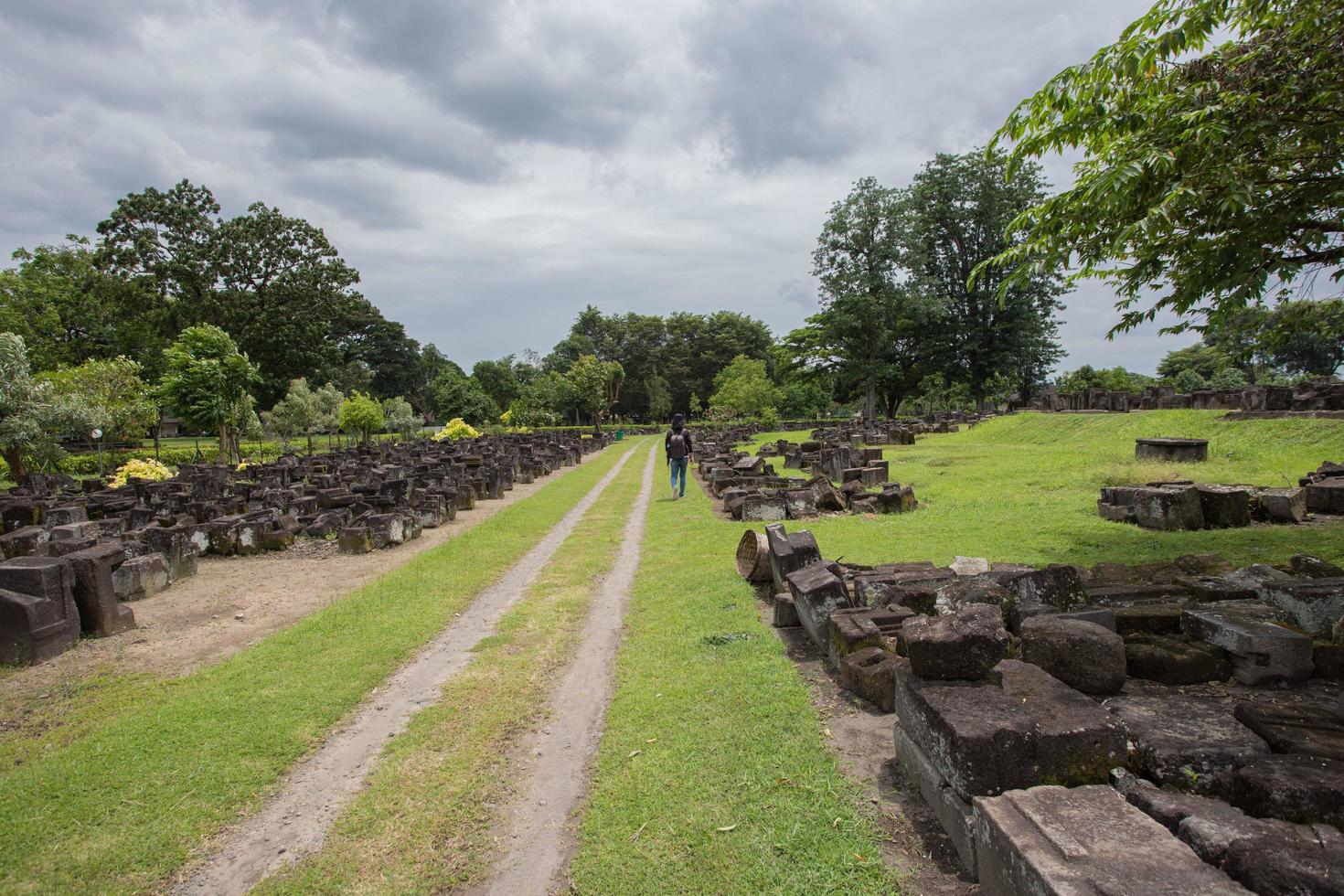 Prambanan temple near Yogyakarta city  Central Java  Indonesia photo