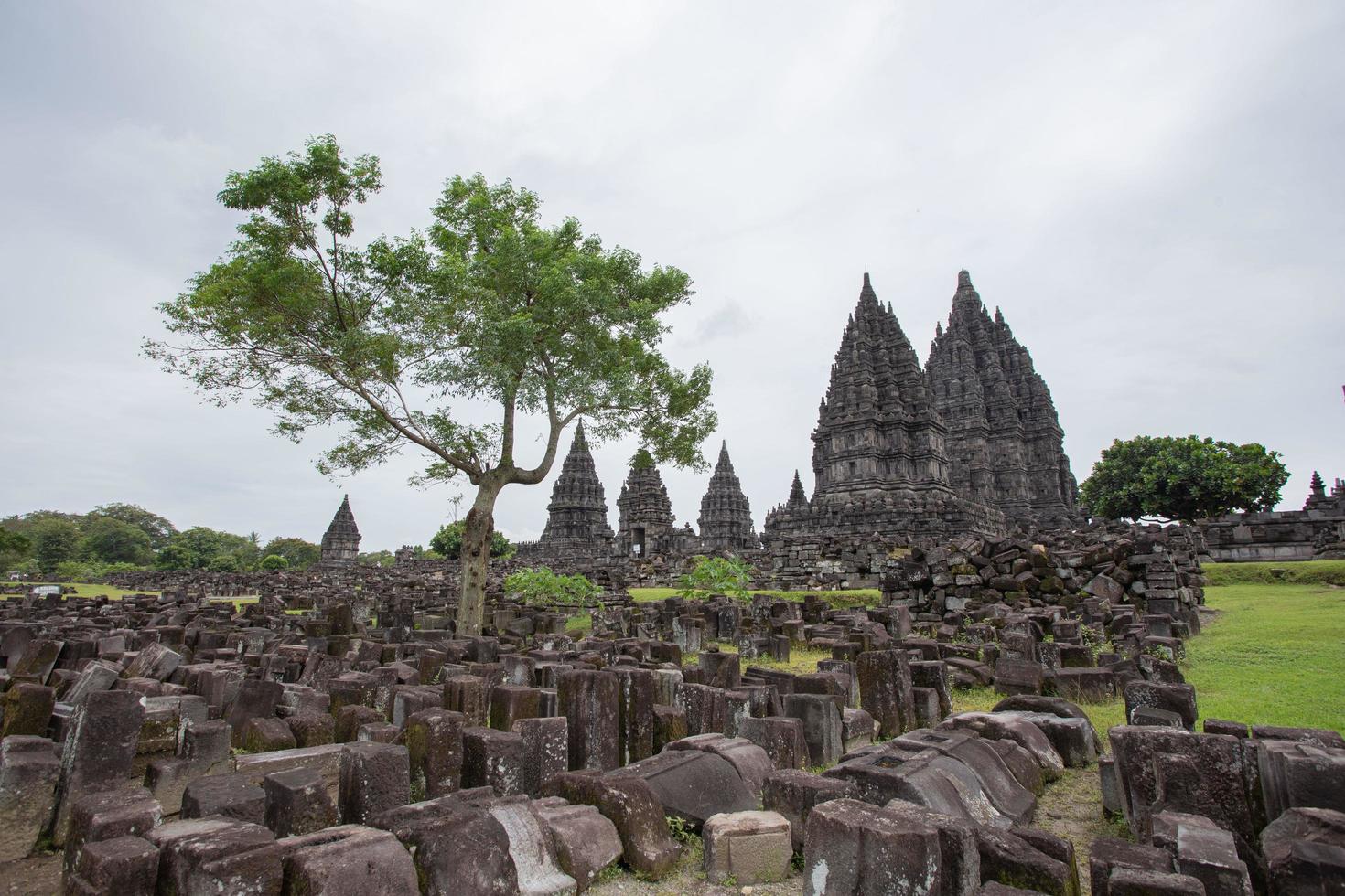 Prambanan temple near Yogyakarta city  Central Java  Indonesia photo