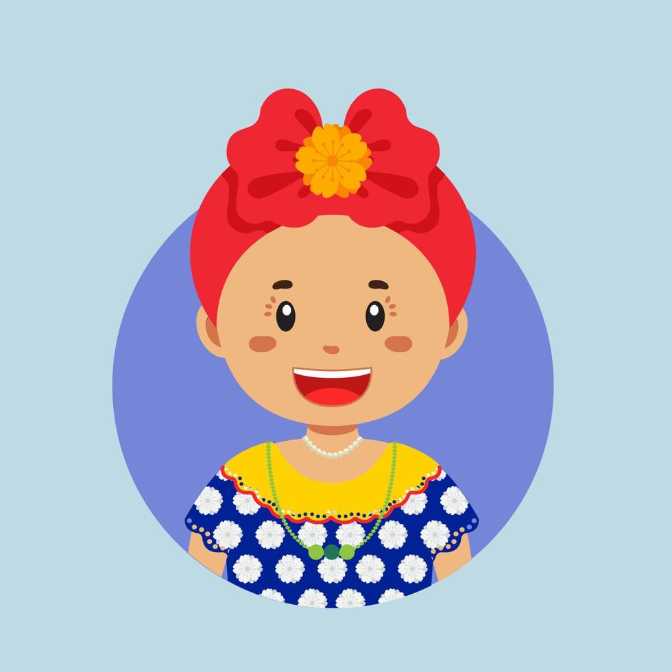 Avatar of a Cuba Character vector