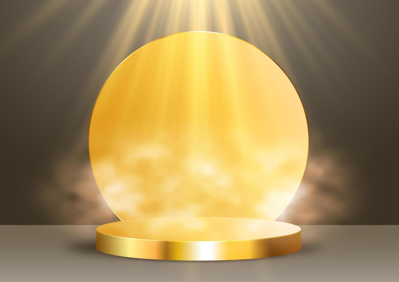 podium display background vector