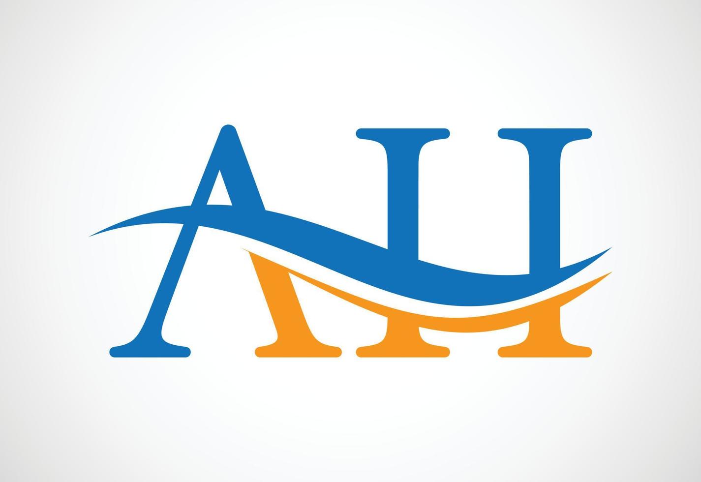 Initial AH Letter logo design, Vector design concept