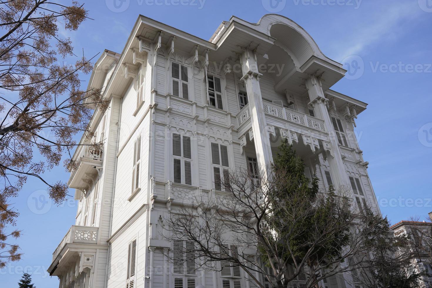 Old building in Buyuk Ada, Istanbul, Turkiye photo