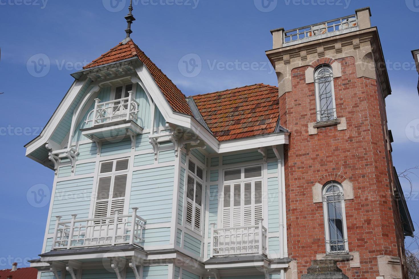 Old building in Buyuk Ada, Istanbul, Turkiye photo