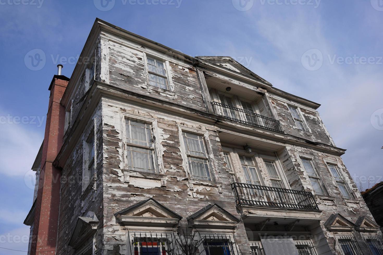 Old building in Buyuk Ada, Istanbul, Turkiye photo