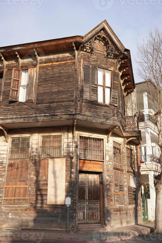 Old building in Buyuk Ada, Istanbul, Turkiye photo