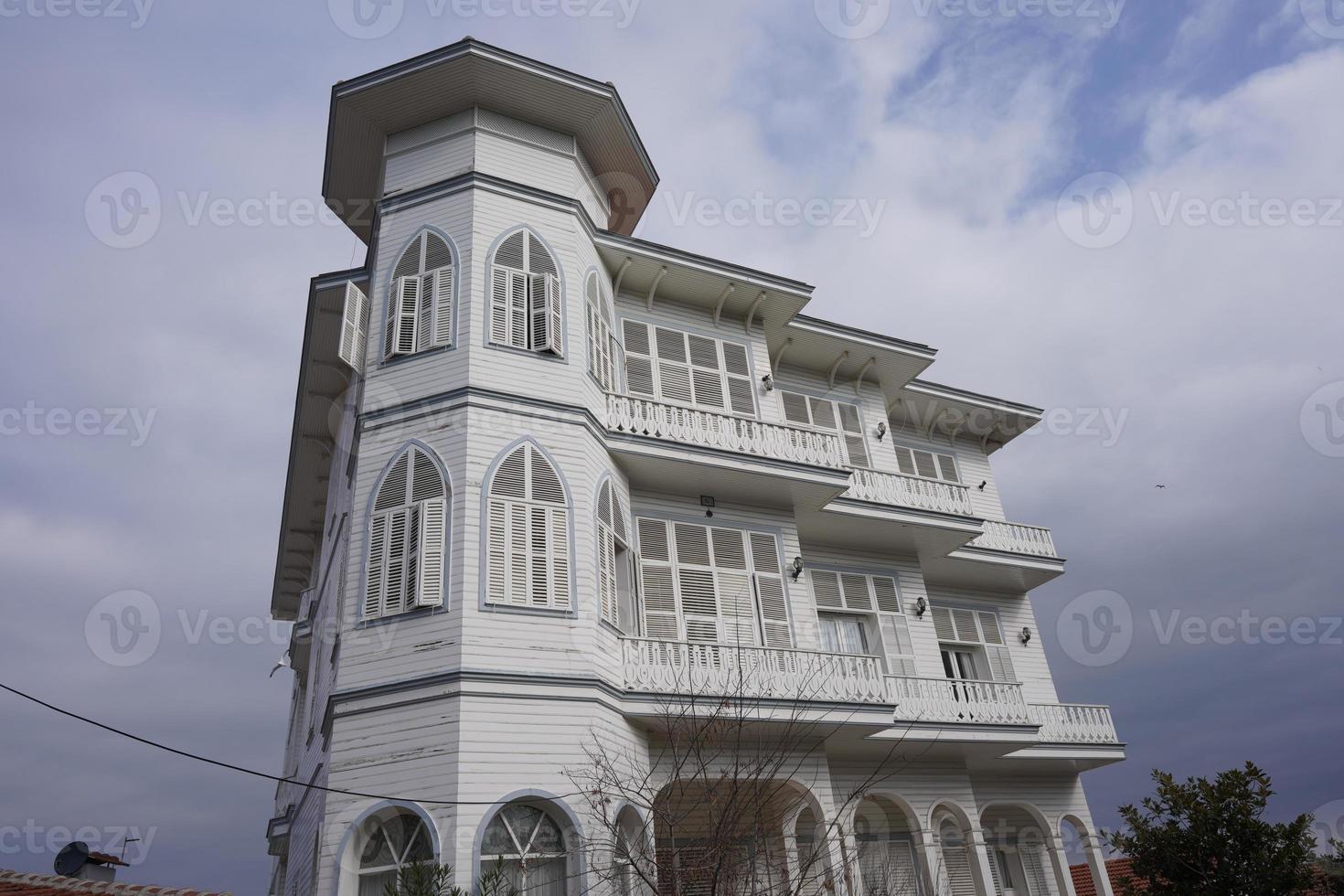 Old building in Buyuk Ada, Istanbul, Turkiye photo