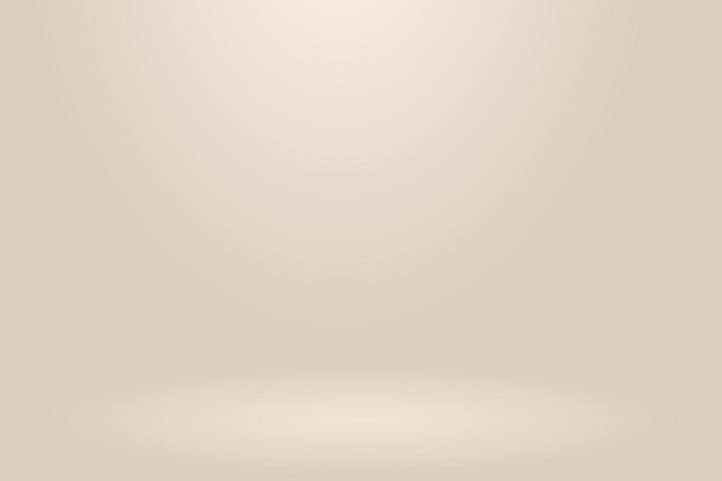 Abstract background. The studio space is empty. With a smooth and soft white and cream color vector