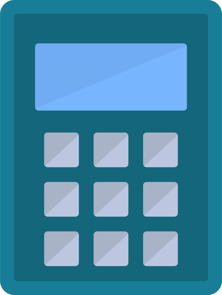 icono de vector de calculadora