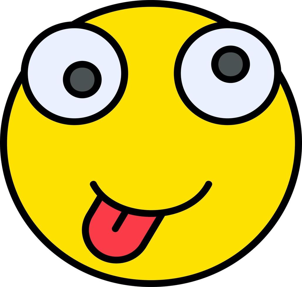 Crazy Vector Icon