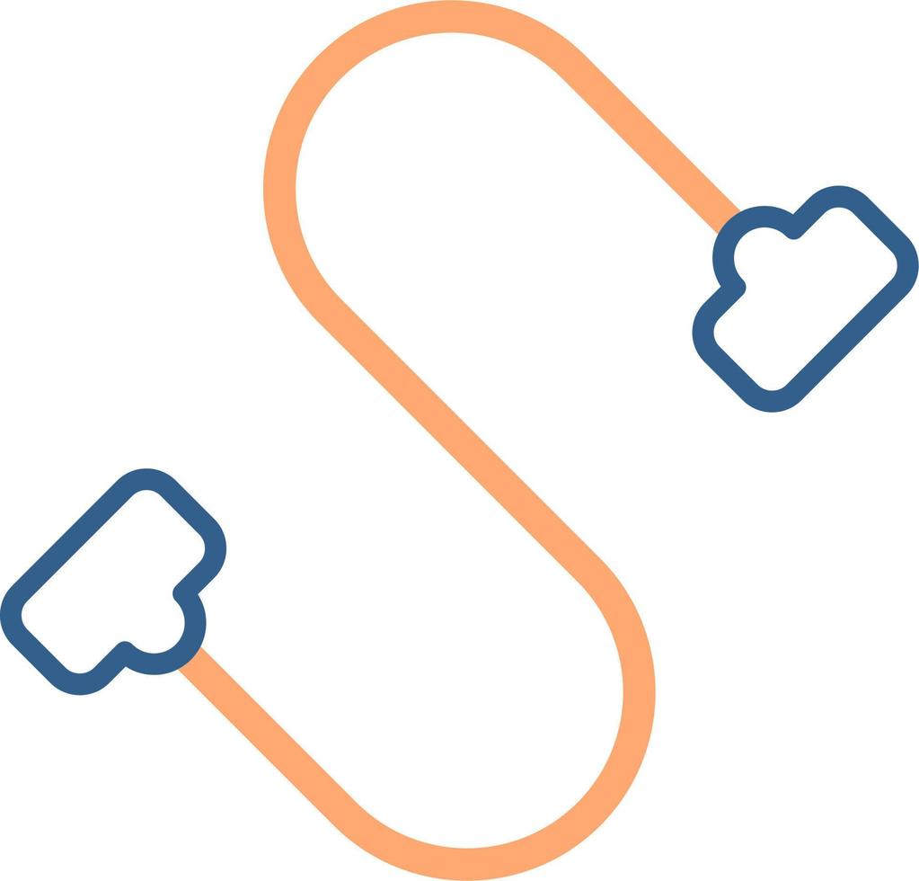 Resistance Band Vector Icon