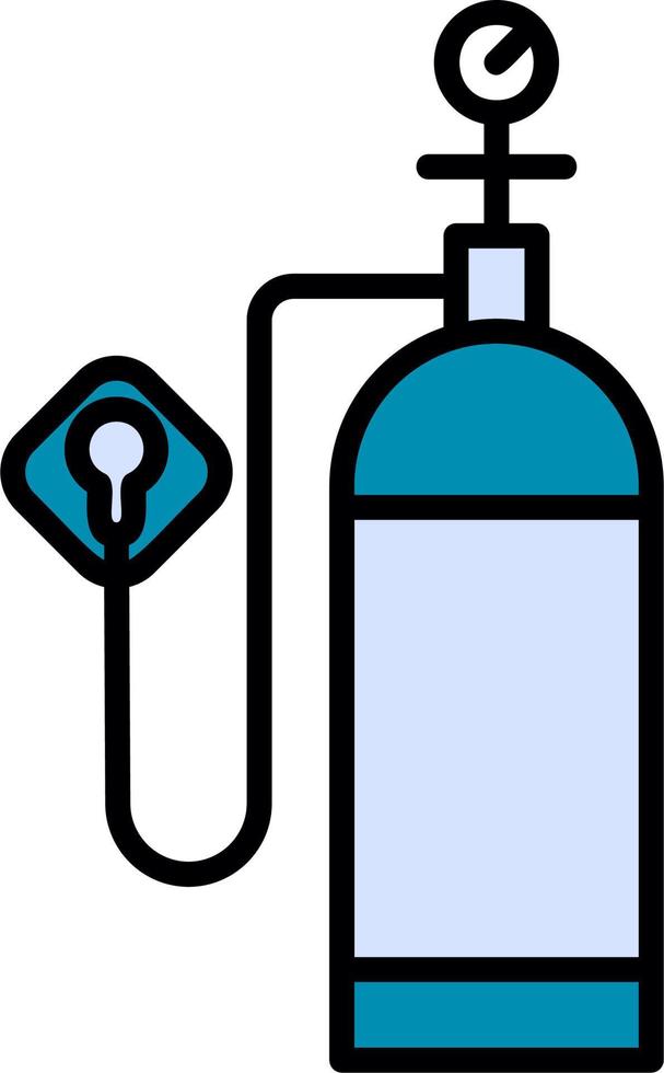 Oxygen Tank Vector Icon