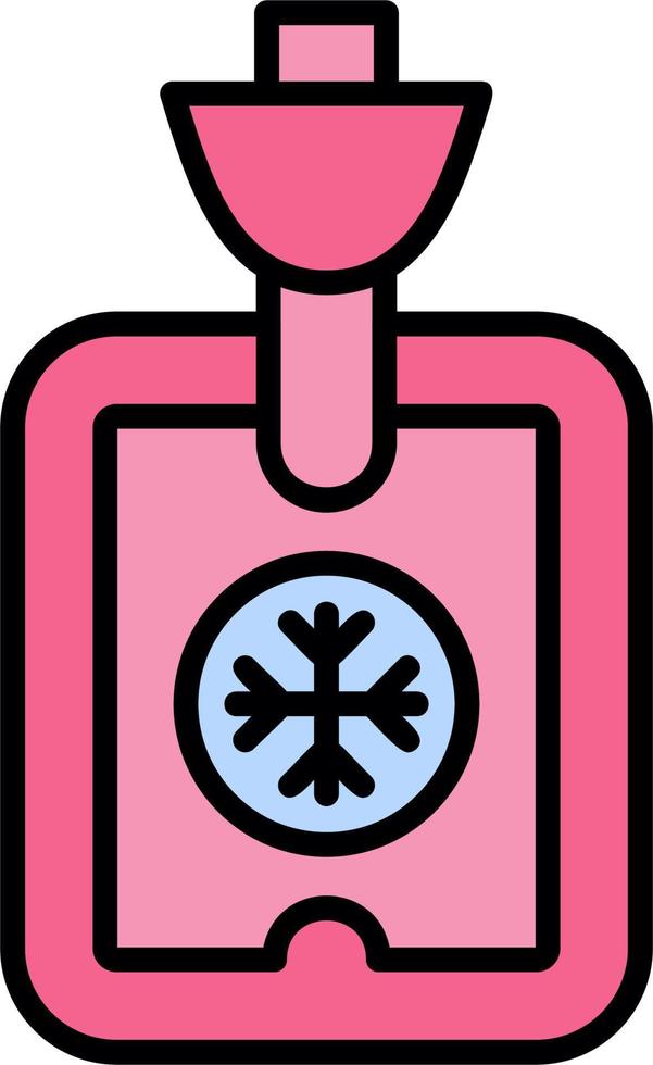 Ice Water Vector Icon