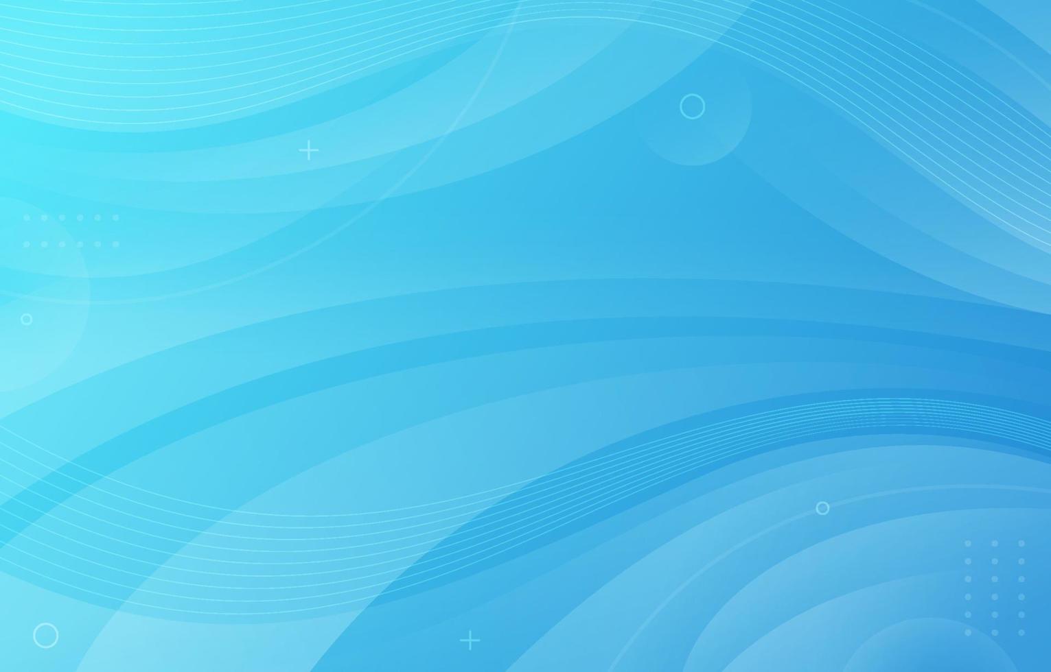 Abstract Subtle Blue Gradient Background Template vector