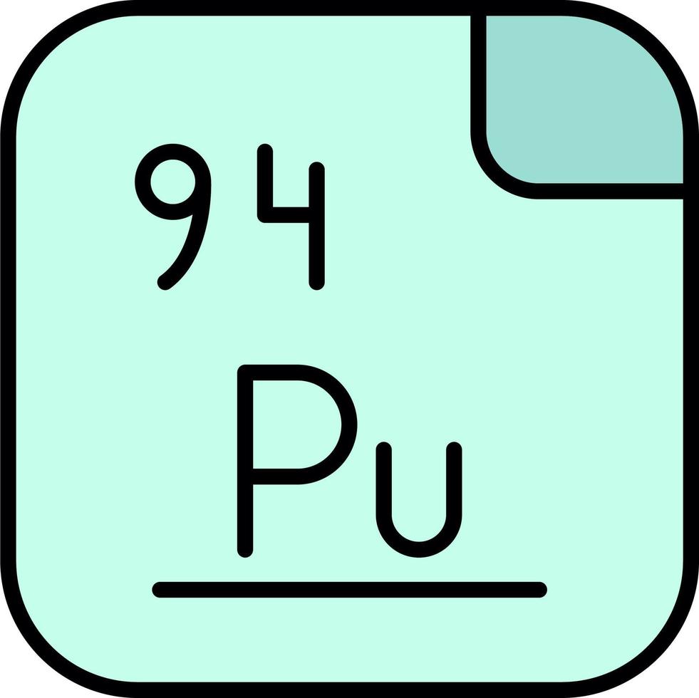 Plutonium Vector Icon