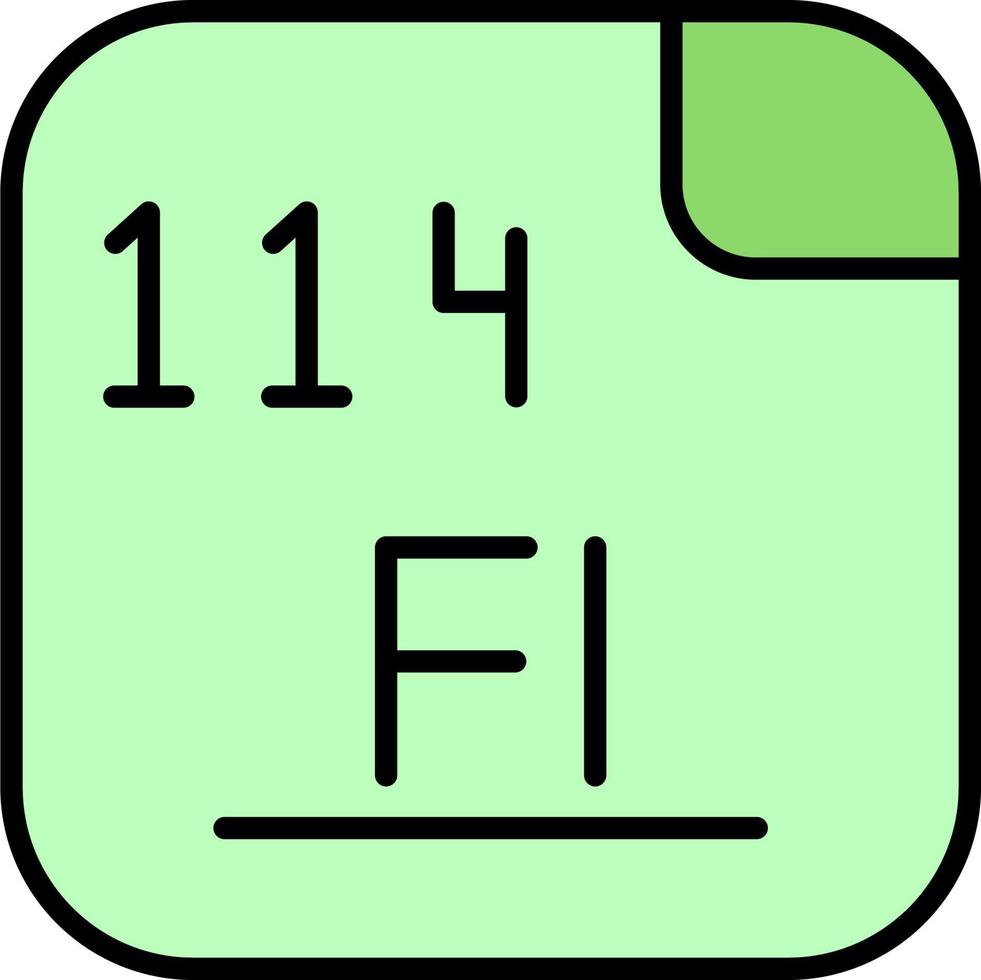 Flerovium Vector Icon
