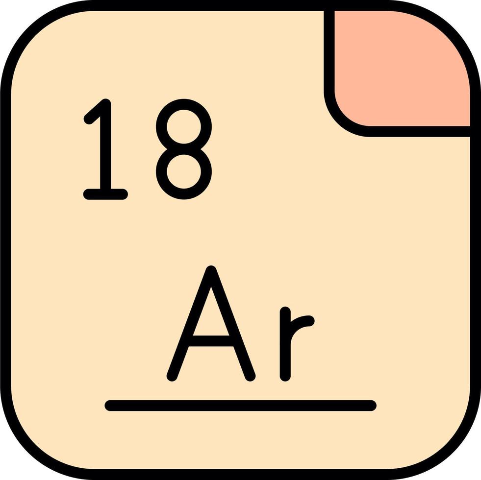 Argon Vector Icon
