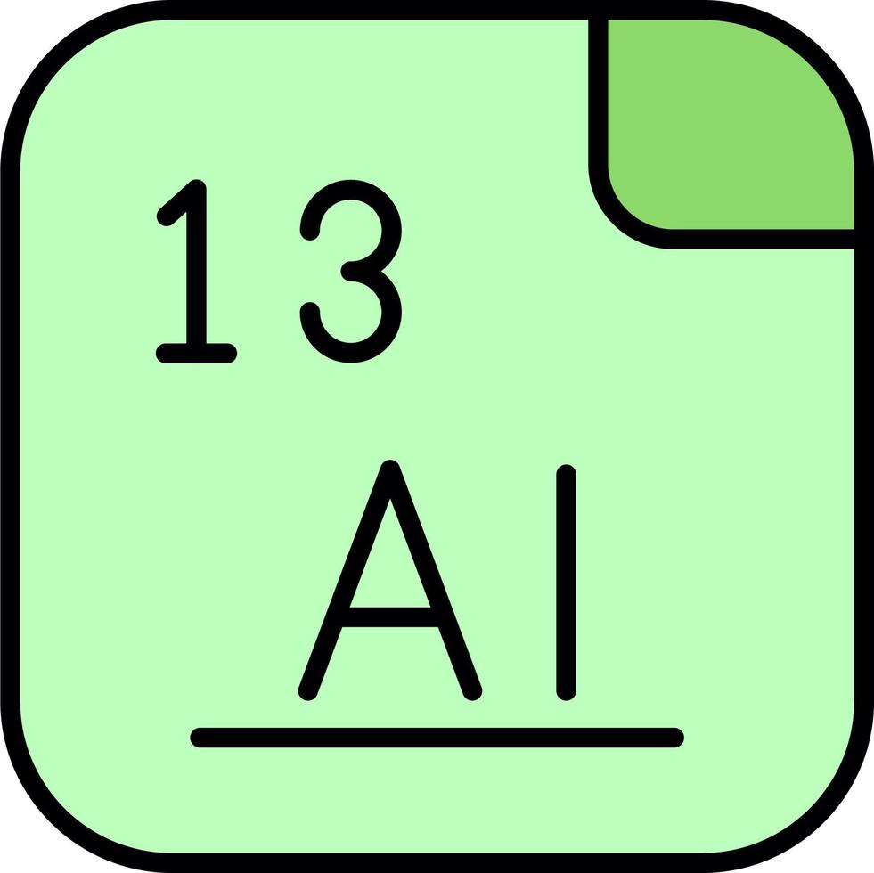 Aluminum Vector Icon