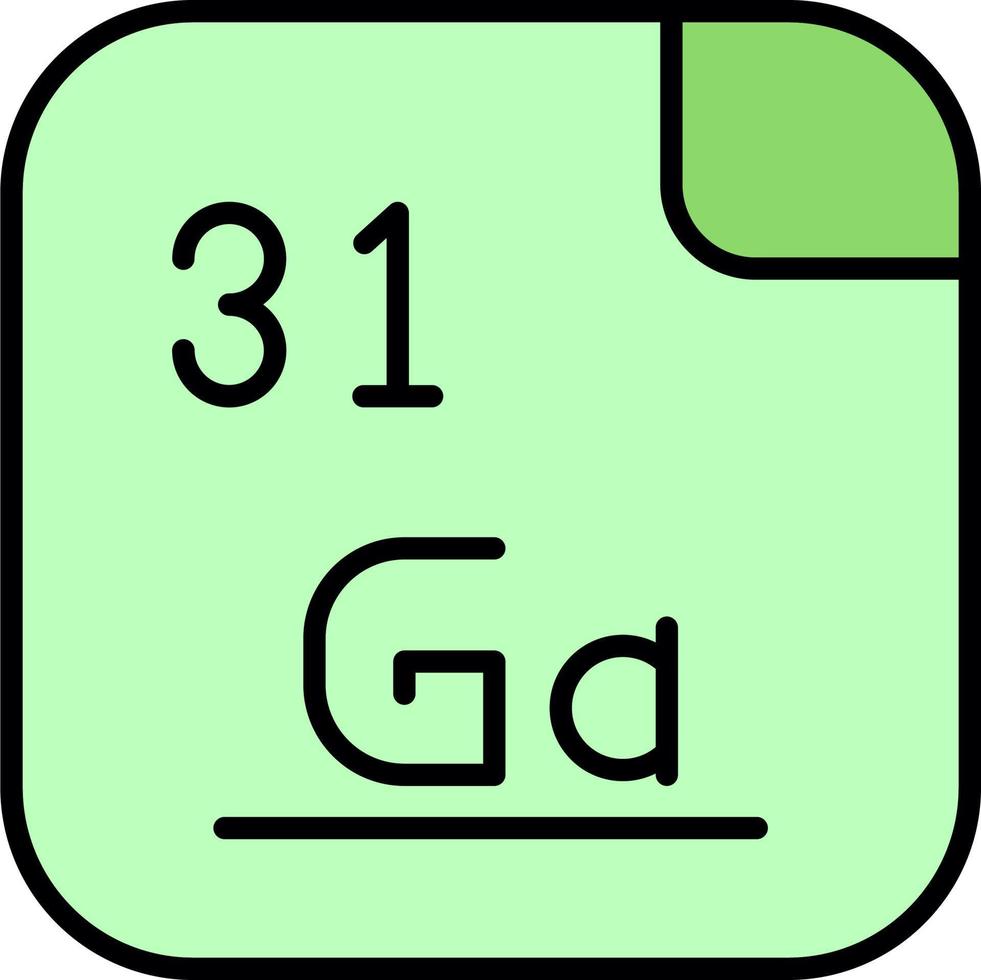 Gallium Vector Icon
