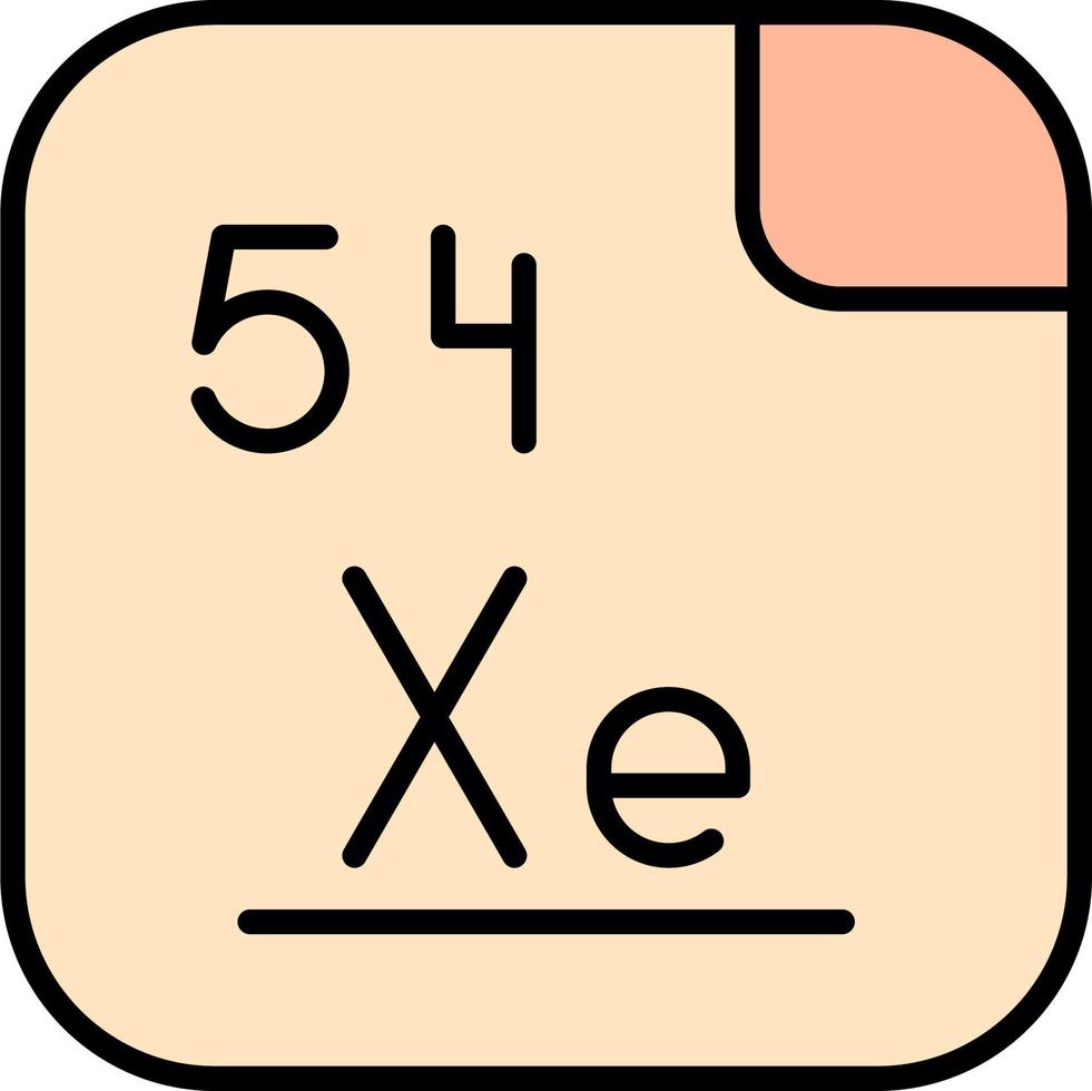 Xenon Vector Icon