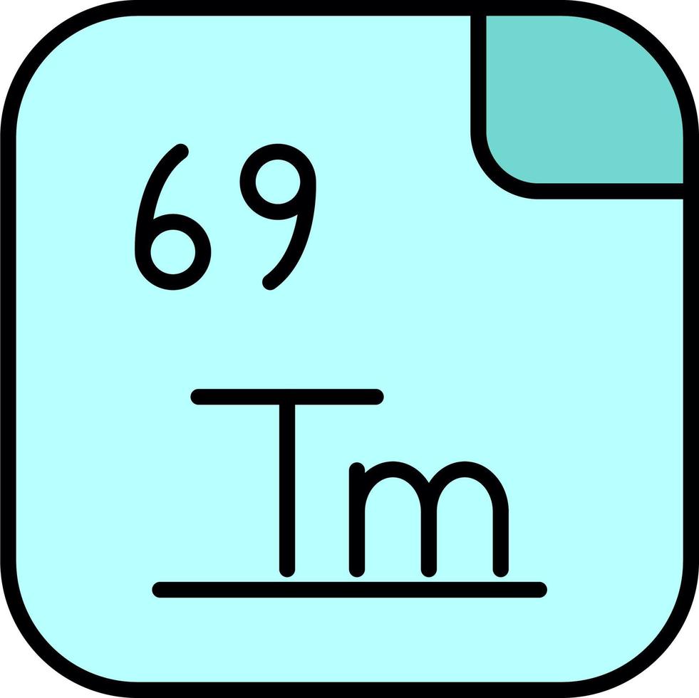 Thulium Vector Icon