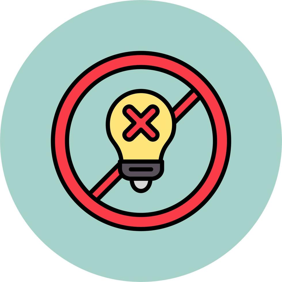 Incandescent Light Vector Icon