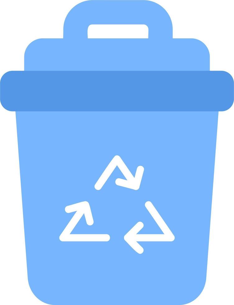 Waste Bin Vector Icon