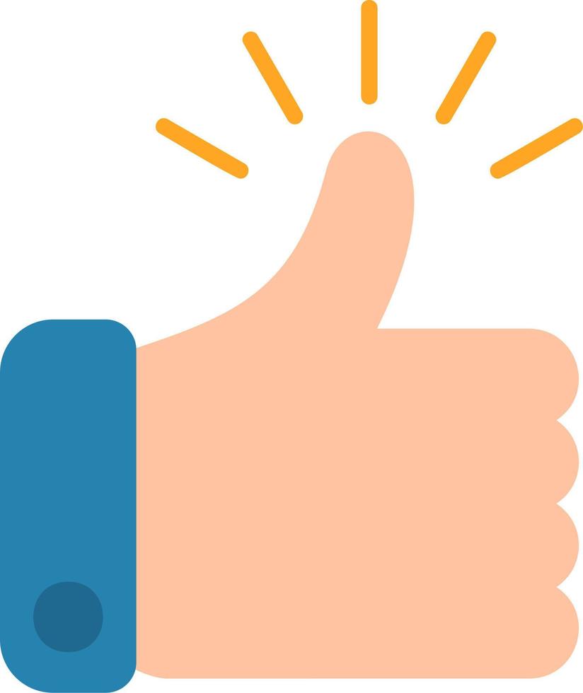 Thumbs Up Vector Icon