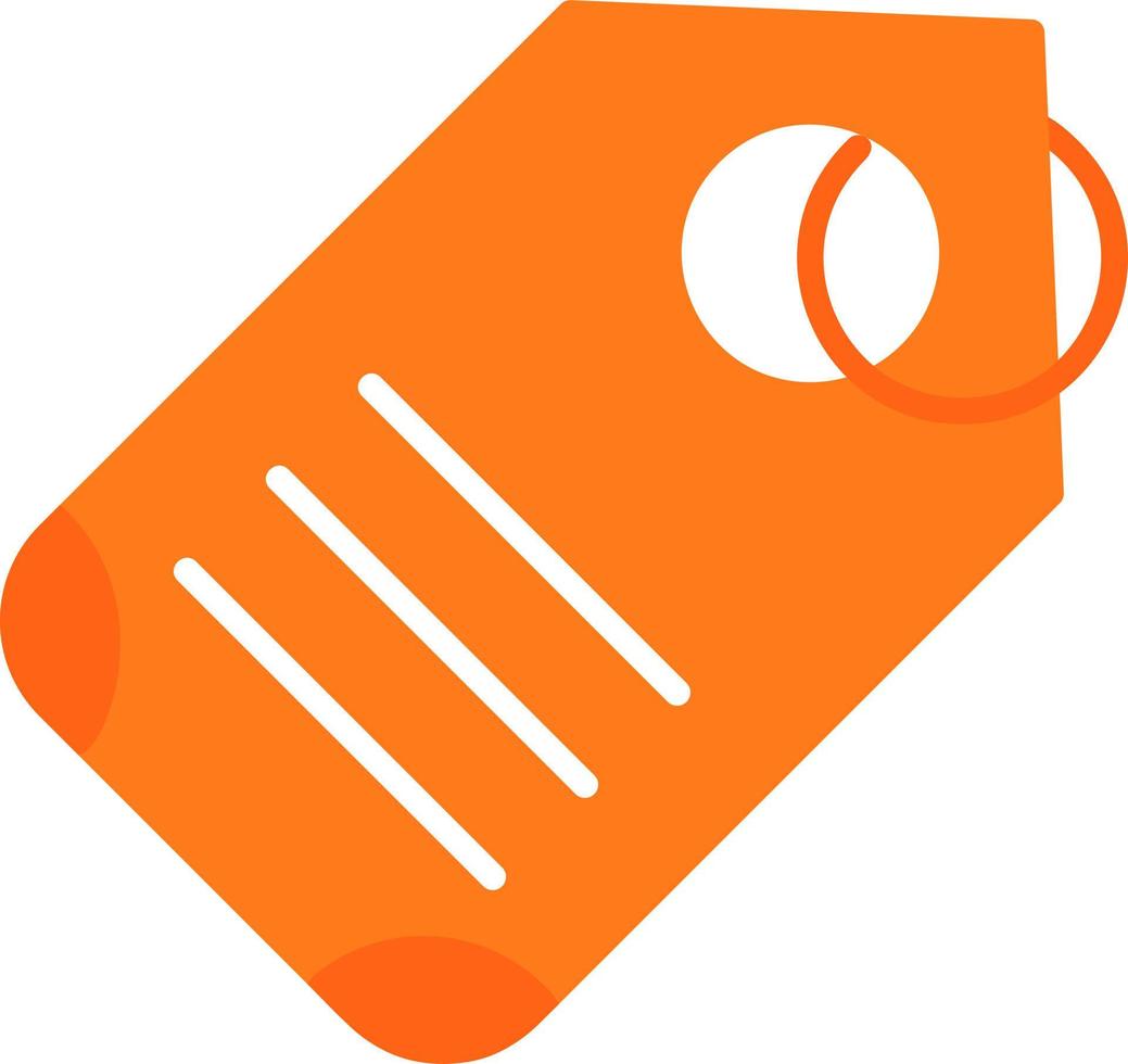 Tagged Vector Icon