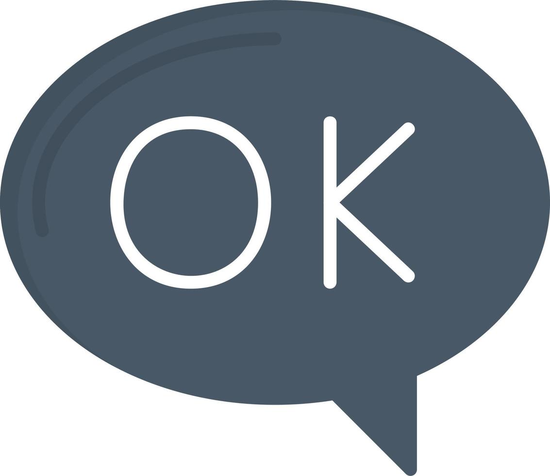 Ok Vector Icon