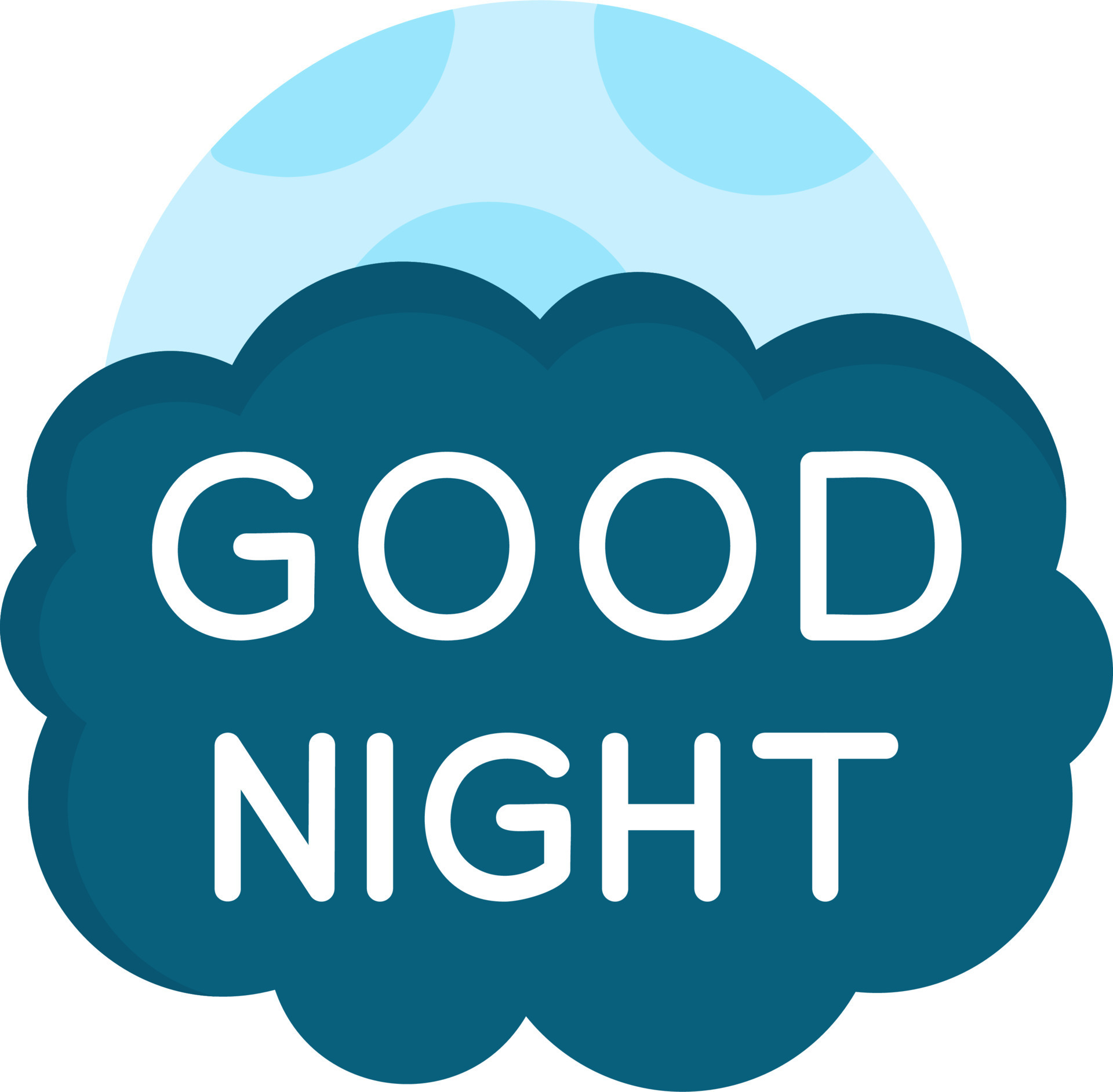 Good Night Vector Icon 20462899 Vector Art at Vecteezy