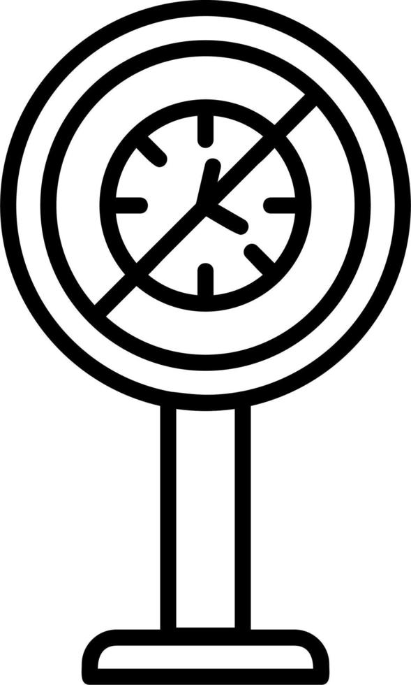 No Waiting Vector Icon