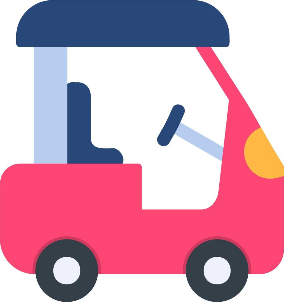 Golf Cart Vector Icon