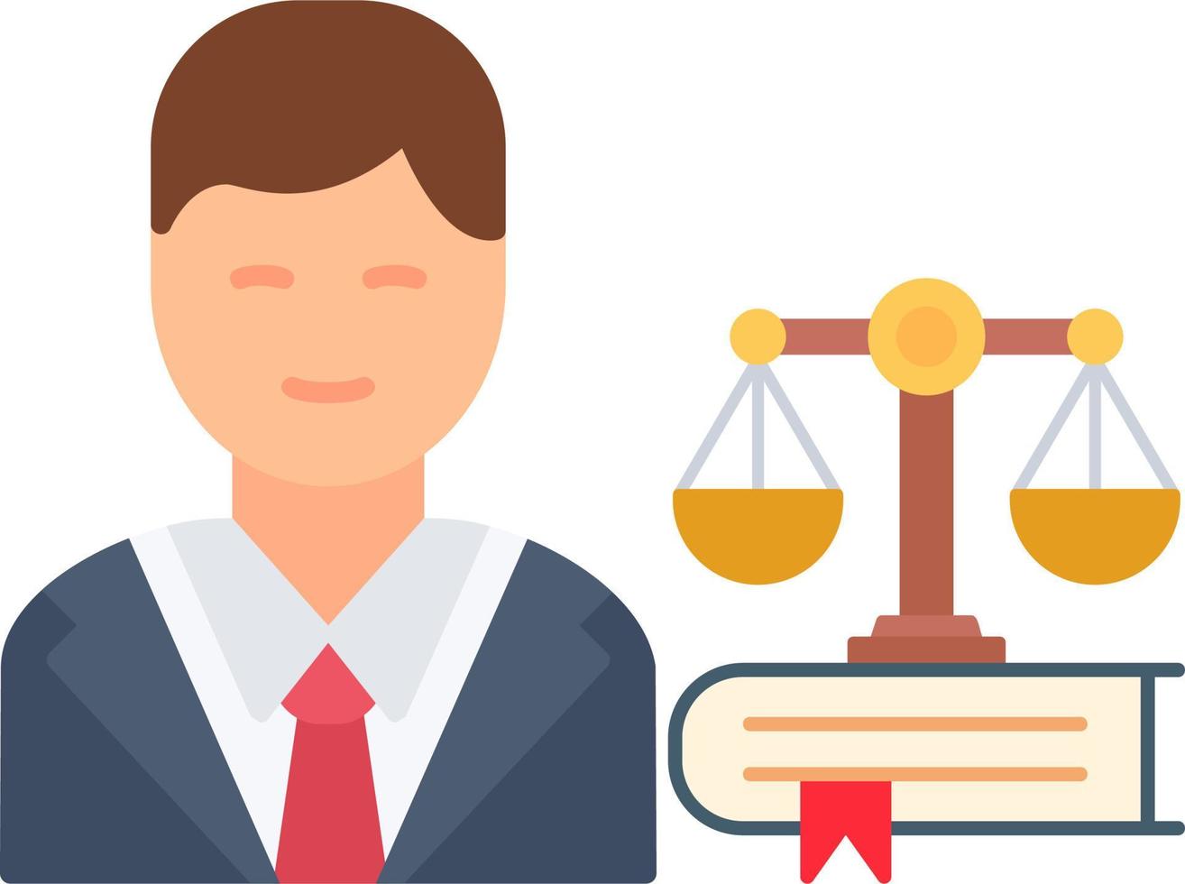 Lawyer Vector Icon