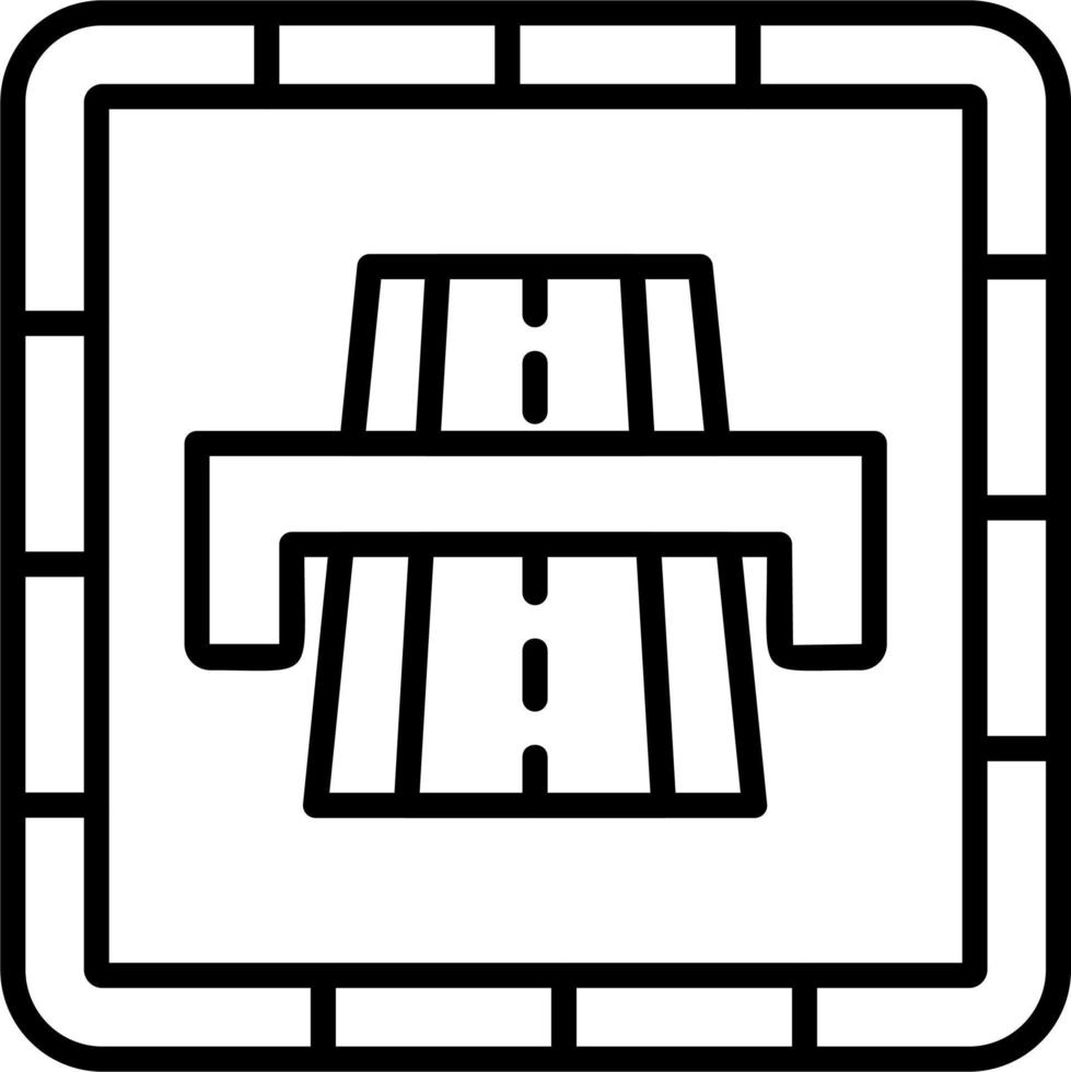 Motorway Vector Icon