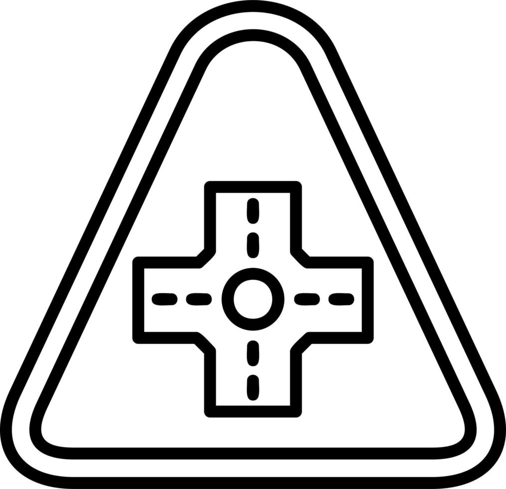 Intersecting Vector Icon