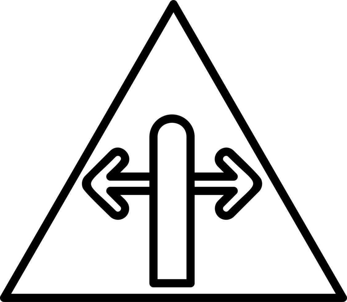 Intersection Vector Icon