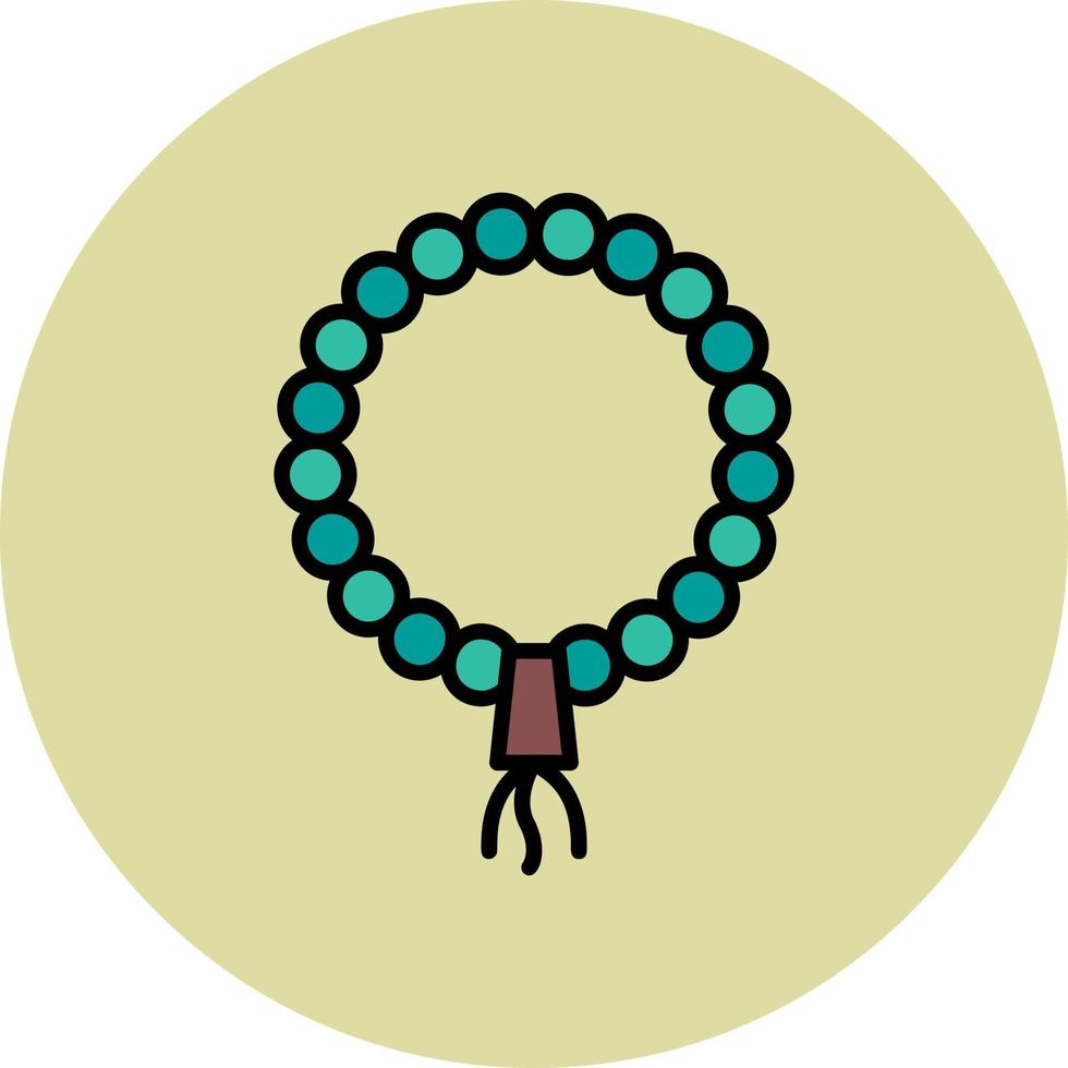 Tasbih Vector Icon